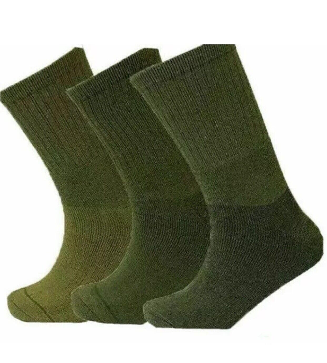 6 Pairs Mens Military Socks Army Thermal Hiking Boots Walking Combat warm 6-11