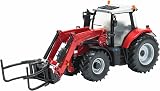 Britains Massey Ferguson 6616 Tractor with Front Loader 1:32 Farm Toy view 3