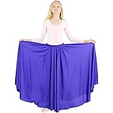 Danzcue Girls Long Full Circle Dance Skirt