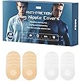 pbuu Nipple Covers for Men, 60Pcs (30 Pairs), No Show Nipple Tape & Nip Guards for Runners, Male Shirt Protection, Ideal for Marathon, Gym, Formal Wear, Surfing & Cycling
