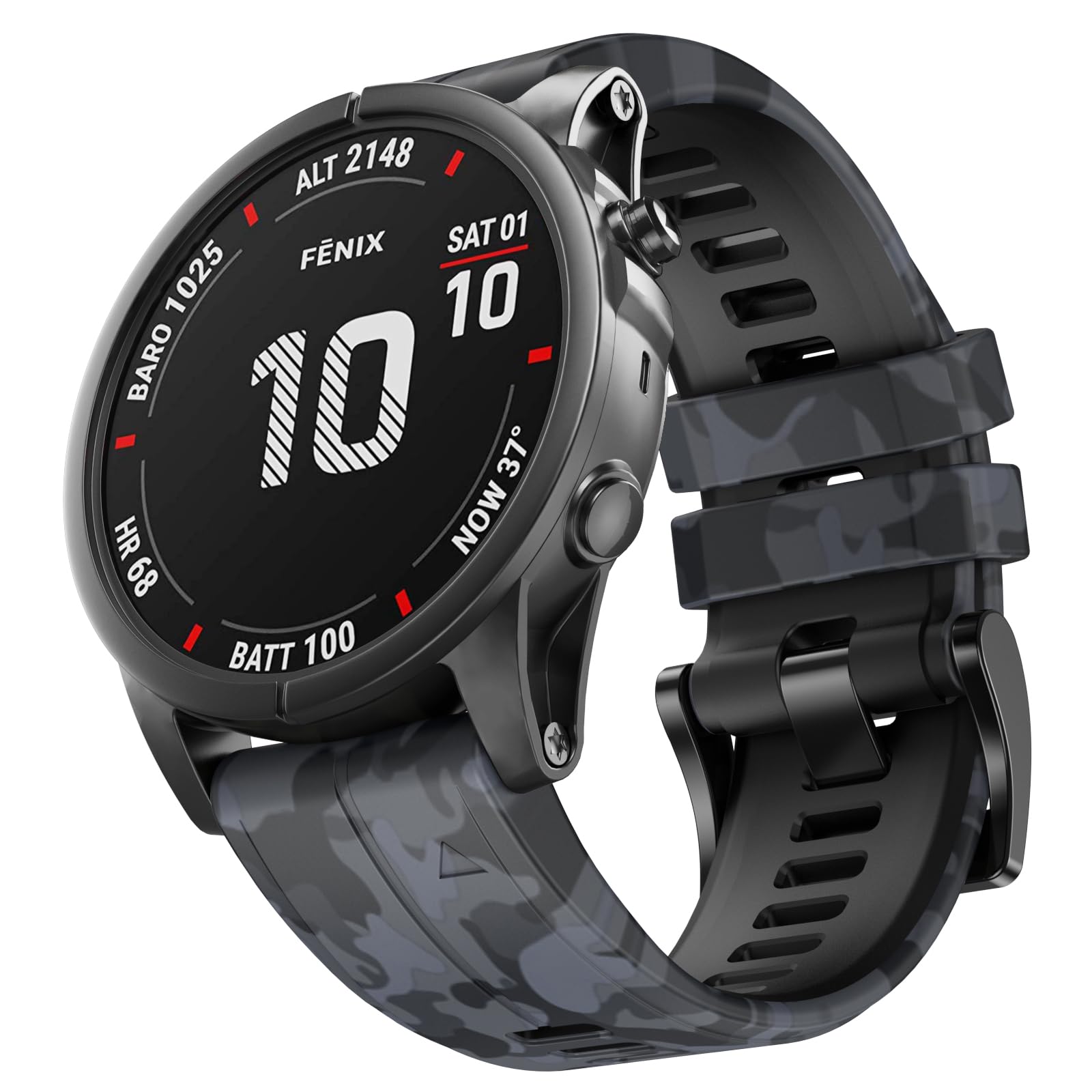 Replacement For Garmin Fenix 6 Pro/6/7/5/5 Plus Strap, 22mm Quick Release Watch Strap for Forerunner 945/965/935/955/745, Approach S60/ S62/Instinct/Instinct 2