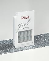KISS Gel Fantasy Collection Glue-On Manicure Kit Wait N See Medium Coffin Nails