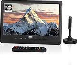 August DA383 10” Portable TV with Built-In DVD player Freeview HD DVB-T2 view 1