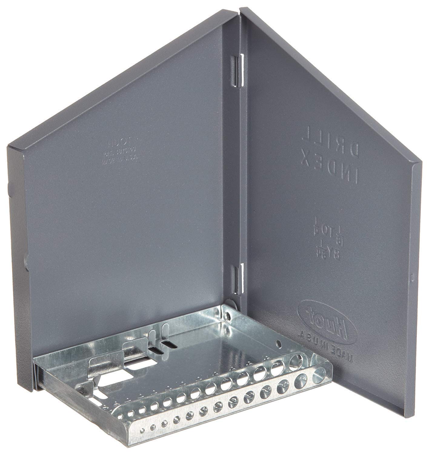 Drill America Drill Bit Index/Case, 1/16-1/4 by 64nds (13 Sizes), 12750