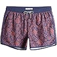 maamgic Mens Boys Short 80s 90s Vintage Swim Trunks with Mesh Lining Quick Dry Swim Suits Board Shorts