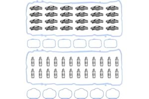 PARFYTER 5184296AH 5184332AA Rocker Arms Valve Lifter Gasket Kit Compatible Chrysler 200 300 Dodge Challenger Charger Journey Avenger Jeep Grand Cherokee Ram Promaster 1500 2500 3500 3.6L (24 Pcs)