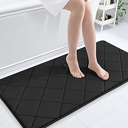 OLANLY Memory Foam Bath Mat 47x24, Ultra Soft and