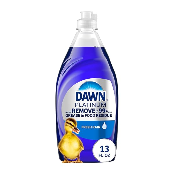 DAWN PLATINUM DISH SOAP, FRESH RAIN SCENT LIQUID...
