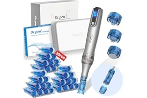 CLETINA M8S Micronee.dling Pen - Professional Der.ma Beauty Pen for Face and Body - Microneed.les Roller Pen Skin Care Tool Kit