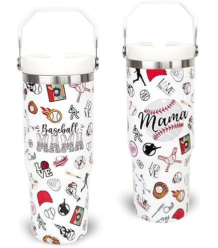 Vaso De Béisbol De 40 Oz Con Asa, Regalo Para Entrenador Dep | Envío Gratis