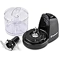Toastmaster 1 1/2 Cup Mini Chopper Model TM-67MC Flawlessly Chops Vegetables in a Matter of Seconds.