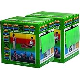 CanDo 100 Yard Roll Band Twin-Paks, Medium, Latex, Green
