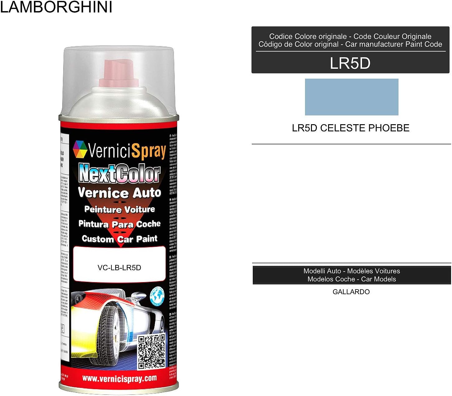 celeste touch up paint