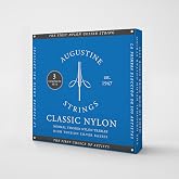 Augustine Strings Classic Blue - High Tension Classical Guitar Strings - The Original Nylon String - 3 Sets