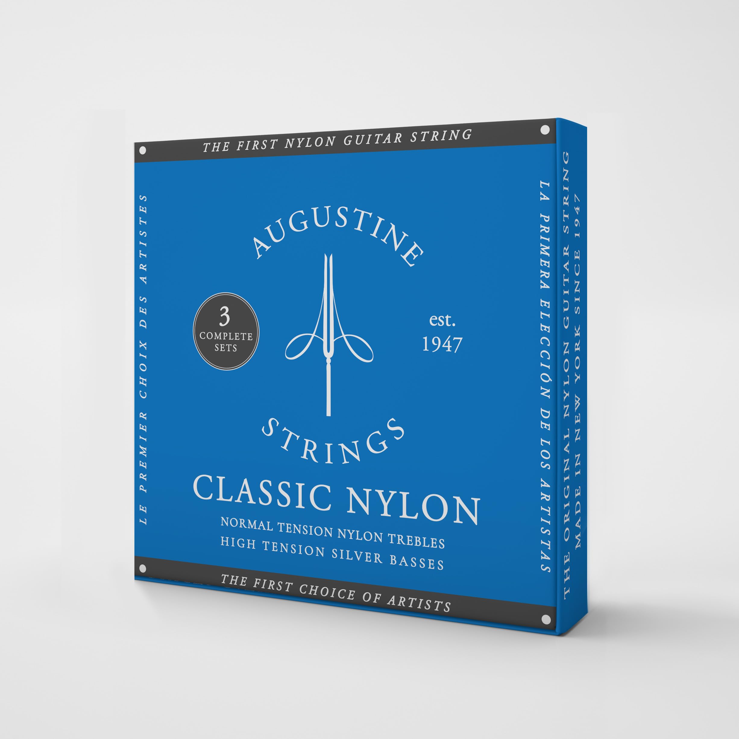 Augustine classical guitar strings Classic Blue 3x set normal/high