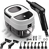 Steam Cleaner, Steamer for Cleaning, 3 Grade Adjustable Handle, 1.6L Water Tank, Portable Steam Cleaner Handheld, Multipurpos