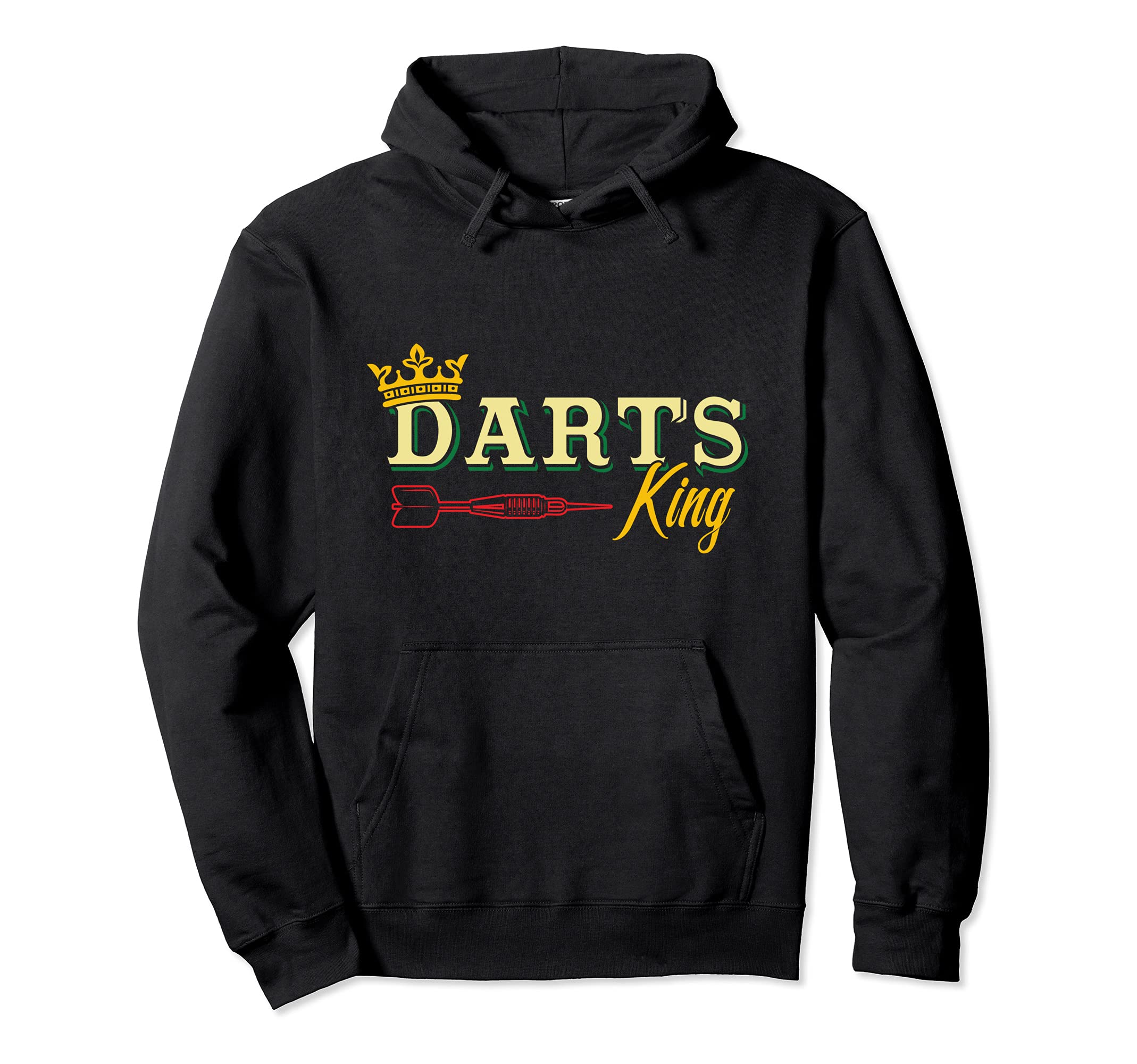 Darts king darts player Pullover Hoodie