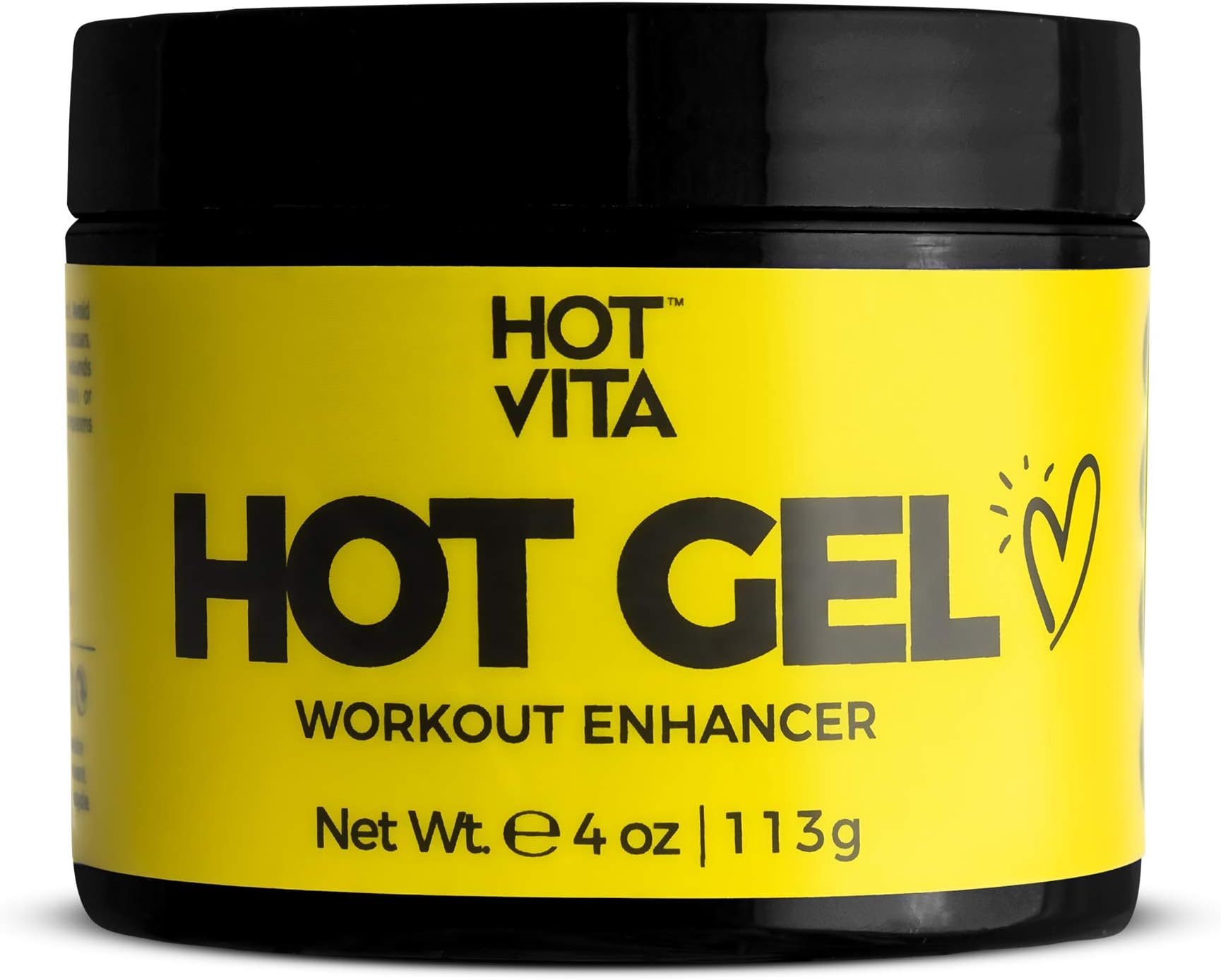 Hot Vita Hot Gel – Sweat Cream Workout Enhancer Belly Slimming Gel (4 oz)