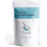 Scratch Premium Dough Conditioner - (10 oz) All Grain Bread Improver For Making Dough - Dough Enhancer for Bread to Improve Texture and Longer Lasting Bread