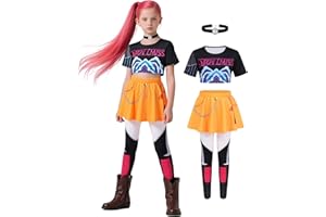 IBQ Girls Demon Pop Singer Hunters Costume Stage Outfit Idol Costume, Kids Halloween Costumes Singers Leader Cosplay