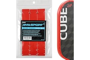 AMA SPORT Pickleball Paddle Edge Guard Tape 3 Pack Edge Protection Tapes 20mm, 23mm, 26mm Width Paddle Edge Cover Perfectly Fits Curved Edge Without Wrinkling