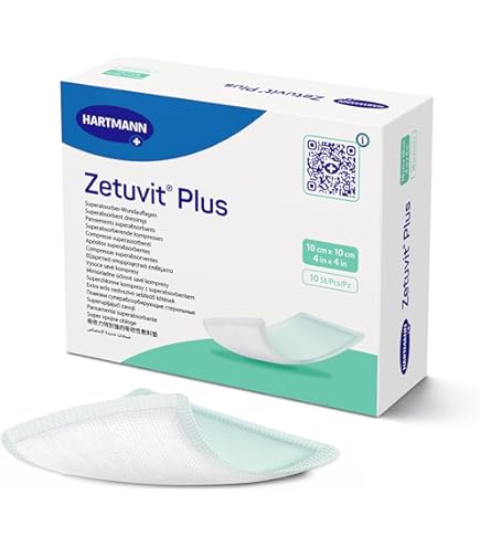 Amazon.com: Drawtex Sterile Hydroconductive Wound Dressing Square 4 x 4  00302 1 EA : Industrial & Scientific