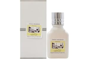 Swiss Arabian Jannet EL Firdaus White - Luxury Products From Dubai - Long Lasting Perfume Oil for Unisex - Blend of Basil, Be