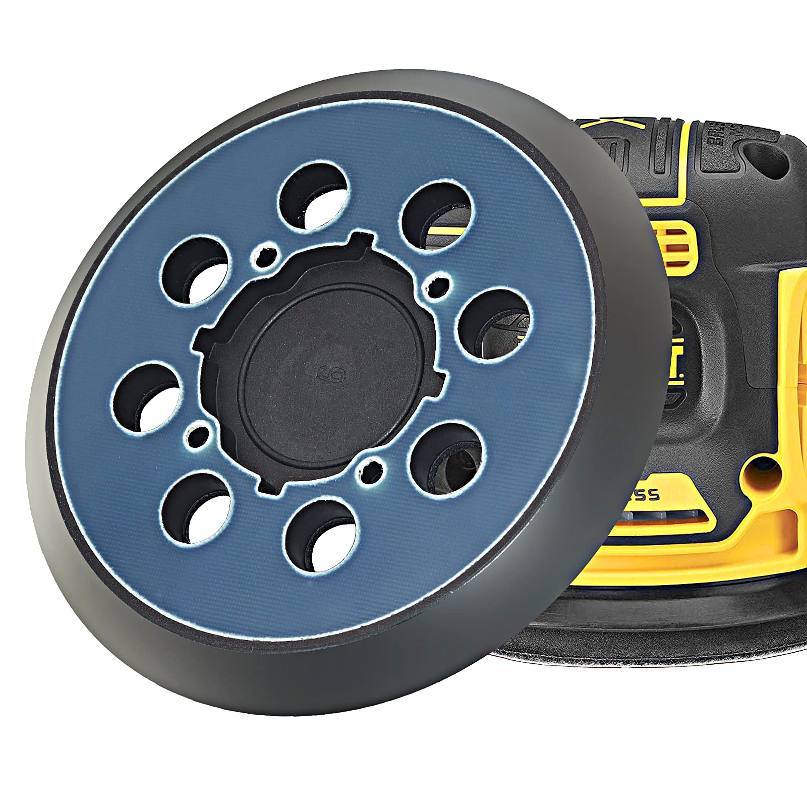 Photo 1 of 5-Inch Replacement Pad for DWE64233 and N329079,Compatible with DWE6423/6423K, DWE6421/6421K, DCW210B Random Orbital Sander