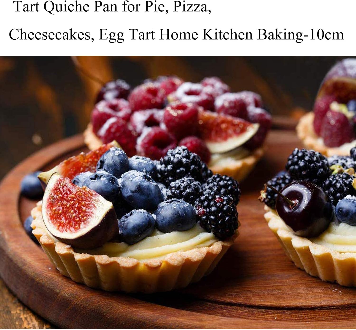 Tarte Au Chocolat Mini Gateau Cuisson Maison Moule A Tarte Tarte A Fond Amovible Pour Mini Quiches Moule A Quiche De Cœur Moule A Gateau Rond Soundzero 4 Pieces Moules A