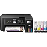 Epson EcoTank ET-2800 Wireless Color All-in-One Cartridge-Free Supertank Printer with Scan and Copy – The Ideal Basic Home