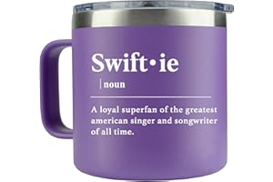 WECACYD Music Lovers Coffee Mug - Music Lovers Merch for the Eras Music - Purple Gift for Women and Girls - Music Lovers Gifts for Fans - Girl Fans Merch, Merchandise - Novelty Coffee Mug 14oz