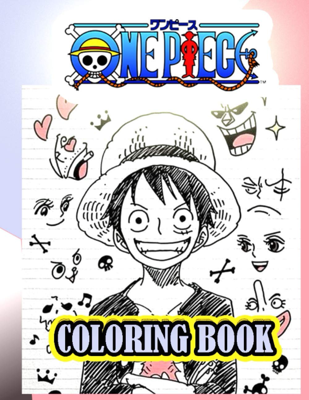 One Piece Coloring Book Coloring Books For Luffy And Friends Fans Color To Relax Anime One Piece Stampede Colouring Books For Adults Teenagers Zhen Fei Hong Amazon Com Books
