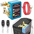 Remote Battery Disconnect Switch 12v, 240A, Upgrade Smart Voltage Kill Switch, Car Kill Switch Anti-Theft, Prevent Battery Drain, Remote Battery Kill Switch for Car, Truck, RV (Side Installation)