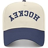 Hockey Upside Down Reversed Vintage Trucker Hat | Premium Adjustable Snapback Baseball Hat for Men & Women