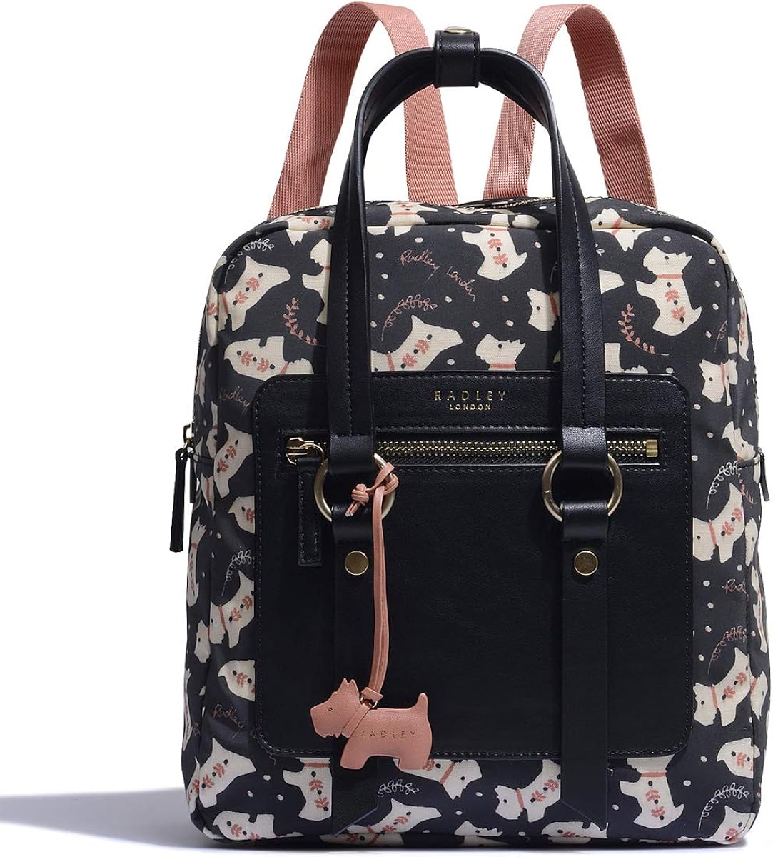 Radley London Dotty Dog Medium ZipTop Backpack Amazon.co.uk Shoes & Bags