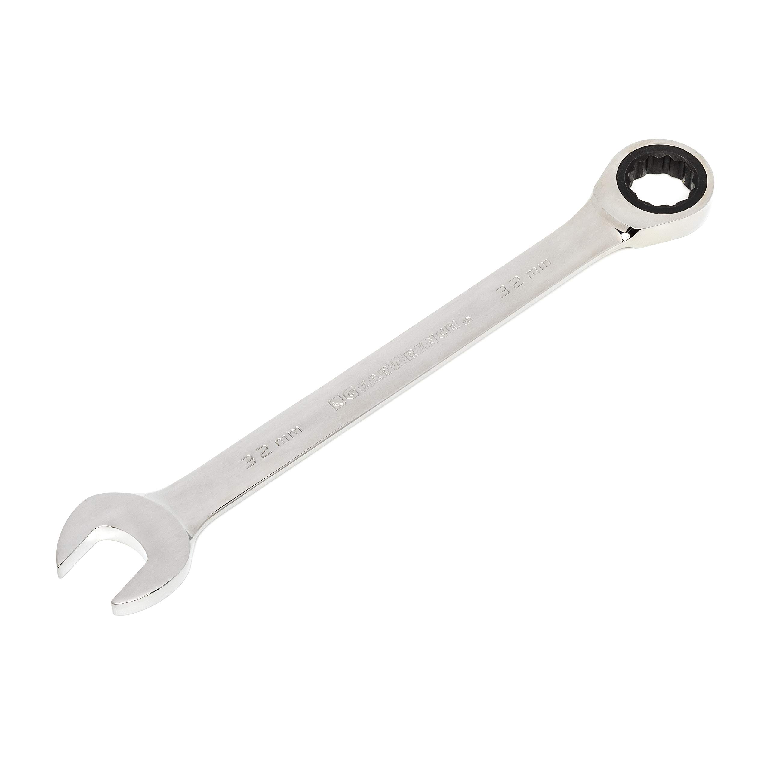 GearWrench 12 Pt. Ratcheting Combination Wrench, 32mm - 9132