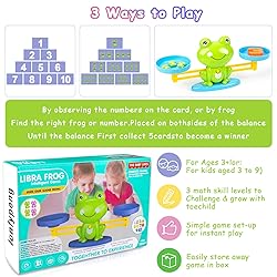 lonfypeng Frog Balance Counting Toys, Cool Math