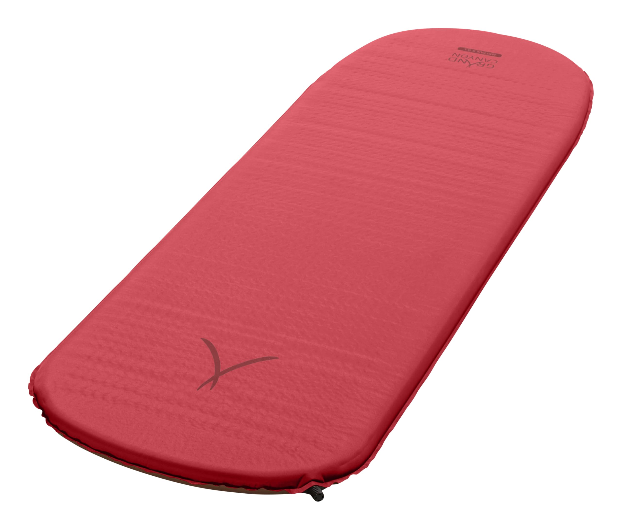 Grand Canyon HATTAN 5.0 L - Self Inflating Camping Mat - 198x63x5,0cm - American Beauty (burgundy red)