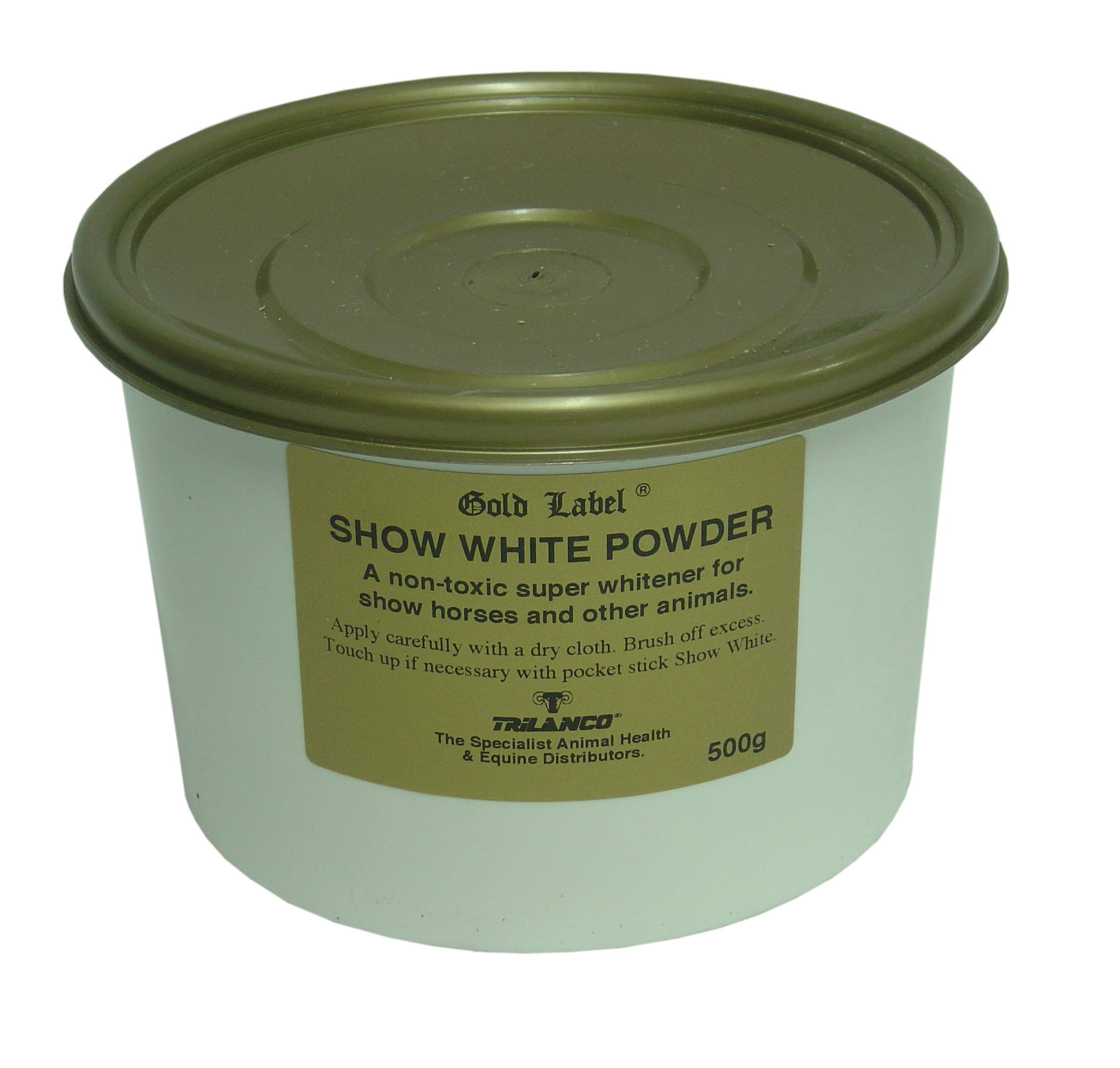 Gold Label Unisex's GLD0209 Show White Powder, Clear, 500G