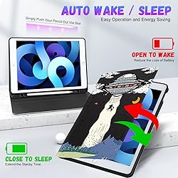 Uppuppy for iPad 9th/8th/7th Generation Case 10.2