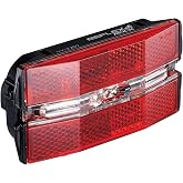 CATEYE Reflex Rack Bike Safety Light | Rear Bicycle Racks, Fits Urban, Commuter, Touring Bikes, 200+ Hour Runtime, AA Battery