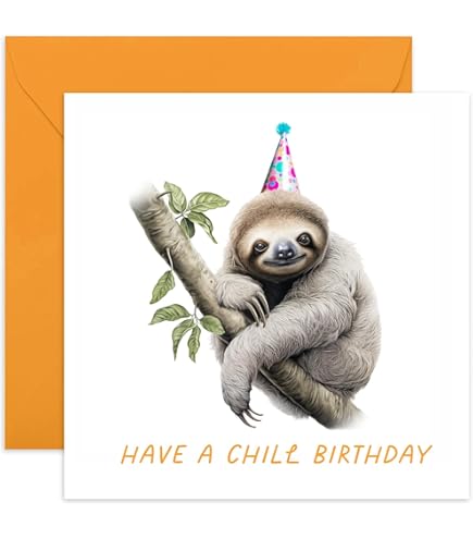 Carte D'anniversaire Paresseux Pour Elle,Hello Beautiful