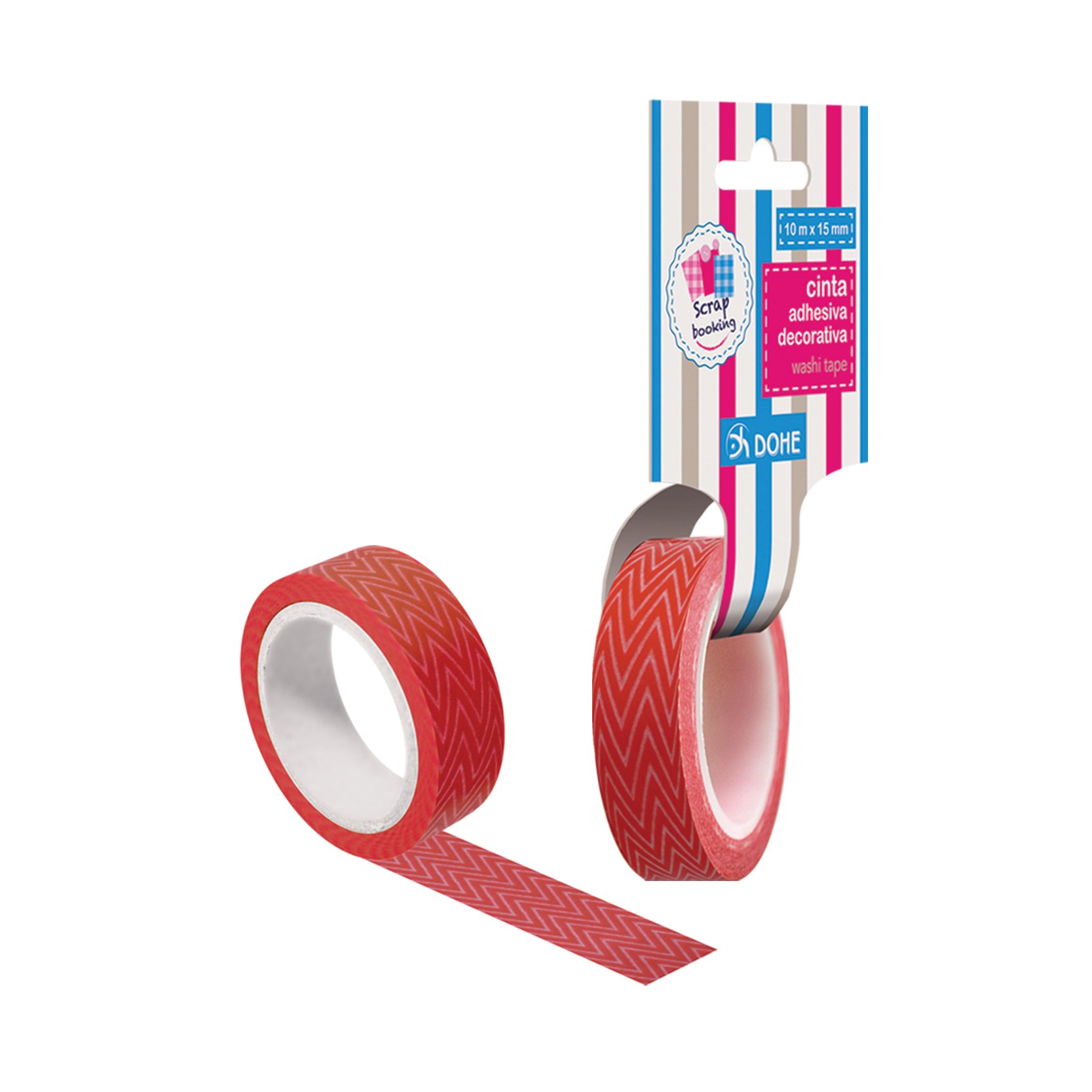 Dohe 18152 Decorative Tape Red