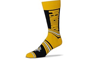 FBF For Bare Feet Men's NHL Argyle Lineup Crew Dress Socks-1 Size Fits Most