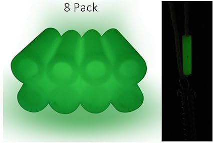 Tgc Abspannseilmarker Leuchtet Im Dunkeln 8 Stuck Amazon De Sport Freizeit