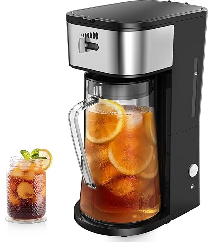Amazon.com: Nostalgia 3-Quart Iced Tea & Coffee Brewing System