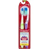 Colgate Plus Toothbrush Twin Pack, Full Head Medium