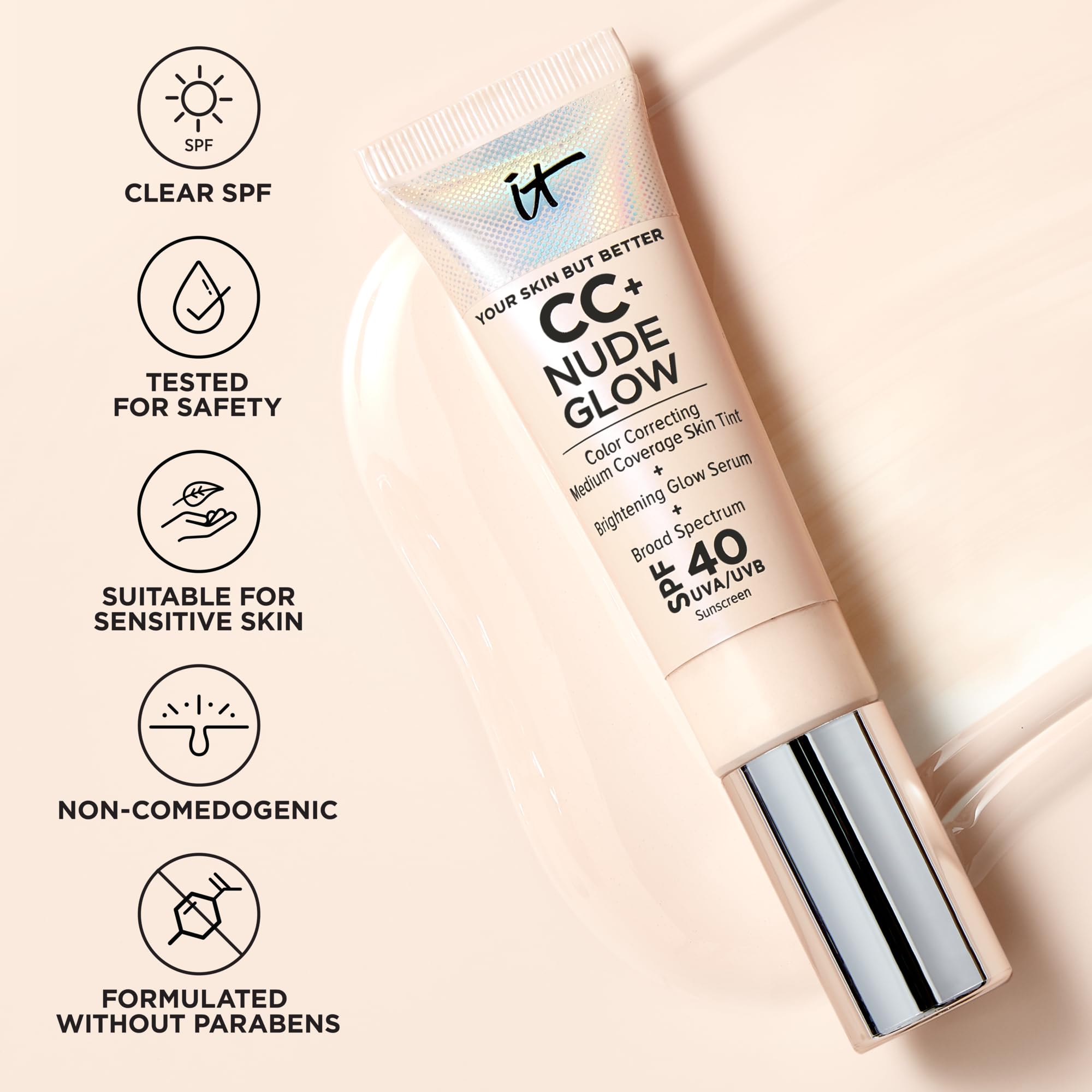 CC+ Nude Glow Lightweight Foundation