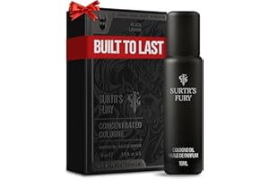 The Beard Struggle - Concentrated Cologne - Platinum Collection - Surtr's Fury - 15 mL / 0.5 US. fl. oz. Warrior-Glass Roller