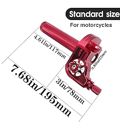 Motorcycle Throttle Grip 7/8" 22mm CNC Aluminum